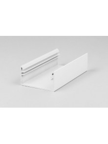 Profil LED aparent LOWI C10, alb, lungime 2m