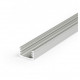 Profil LED aparent SLIM 8, aluminiu anodizat, lungime 2m