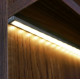 Profil LED aparent SLIM 8, aluminiu anodizat, lungime 2m