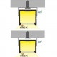 Profil LED aparent SMART 16, negru, lungime 2m
