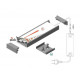 Profil LED aparent WIDE 24, alb, lungime 2m
