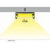 Profil LED aparent WIDE 24, alb, lungime 2m