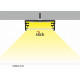 Profil LED aparent WIDE 24, alb, lungime 2m