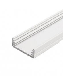 Profil LED aparent WIDE 24, alb, lungime 2m