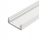 Profil LED aparent WIDE 24, alb, lungime 2m
