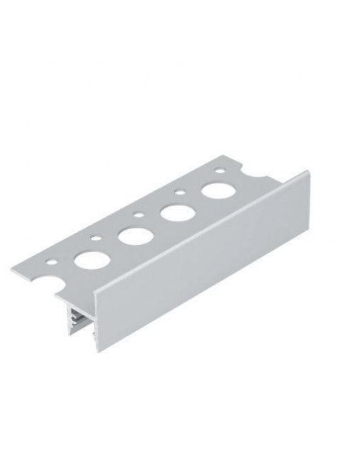 Profil LED de trepte UP-TILE10, aluminiu anodizat, lungime 2m