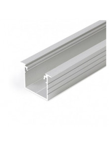 Profil LED încastrat LINEA IN 20, aluminiu anodizat, lungime 2m
