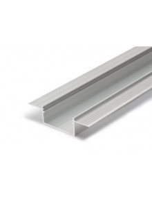Profil LED încastrat VARIO 30-04, aluminiu neanodizat, lungime 2m