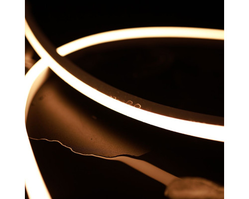 LED neon PROLUM™ 10x10, IP68, 12V, seria „ST”, alb cald, PRO