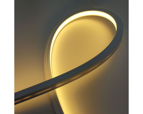 LED neon PROLUM™ 10x10, IP68, 12V, seria „ST”, alb cald, PRO