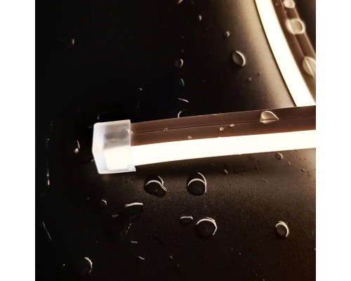 LED neon PROLUM™ 10x10, IP68, 12V, seria „ST”, alb cald, PRO