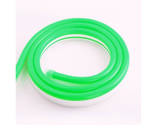 LED neon PROLUM™ 8x16, IP68, 12V, Seria „SF”, Verde, PRO