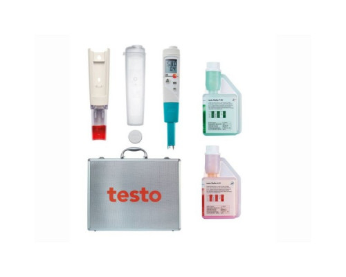 Starter set testo 206-pH2 - pH/temperature measuring instrument for semi-solid media