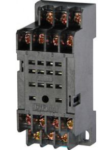Разъем модульный e.control.p34s для промежуточного реле 3А на 4 группы контактов