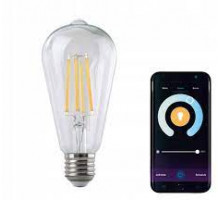 BEC LED EDISON FILAMENT WIFI TUYA SMART ST64 E27 806LM 7W 2700-6500K