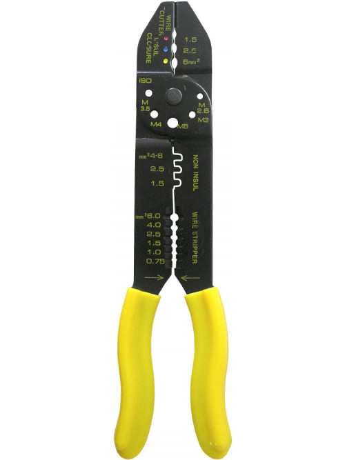 Инструмент e.tool.crimp.hs.313 для обжима, резки, зачистки проводов