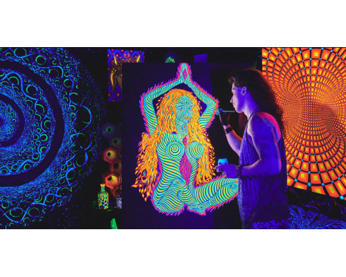 Светящаяся краска, флуоресцентная краска, люминесцентная краска, люминофор