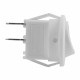 Переключатель клавишный e.switch.key.06, 2 pin, круглый, белый
