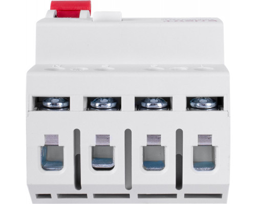 Выключатель дифференциального тока  e.rccb.stand.4.63.30 4р, 63А, 30mA