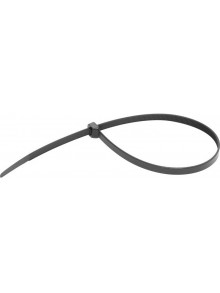 Colier din plastic. Dimensiuni: 3,6x200mm Culoare: Negru (100 buc)