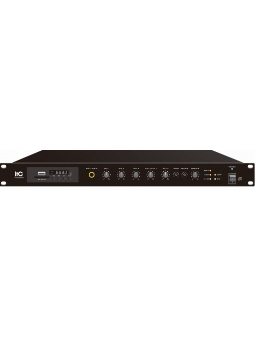 TI-120DTB Amplificator: 120W. Zone: 5. USB/SD/FM/Bluetooth