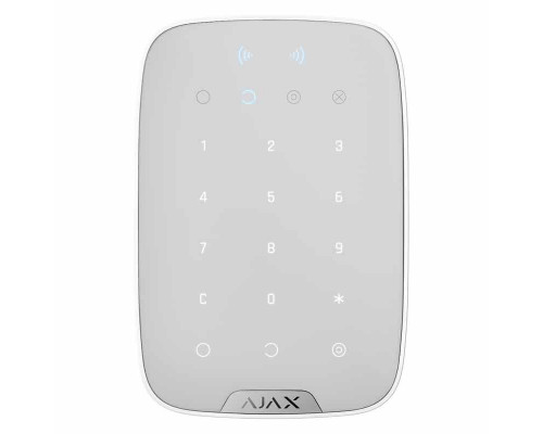 Ajax Keypad Plus (8EU), Alb