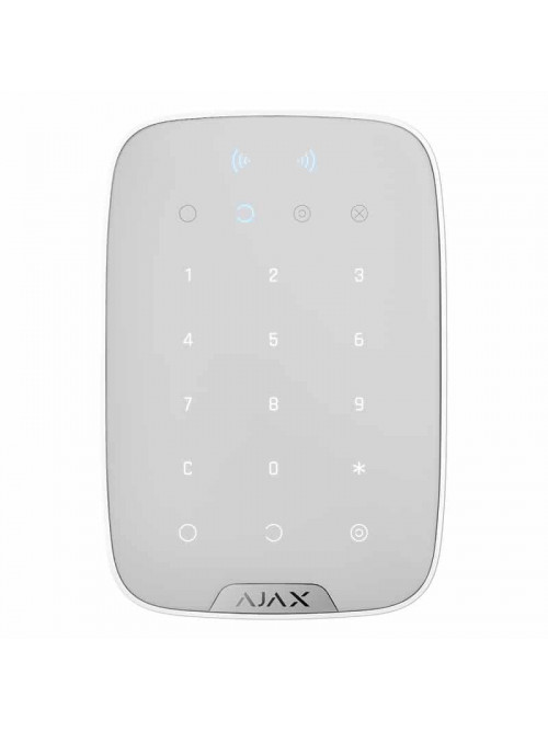 Ajax Keypad Plus (8EU), Alb