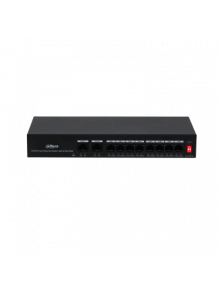 DH-PFS3010-8ET-65 Switch PoE 8+2, 10/100Mbps, AC100–AC240V, 242.5×122.9×35.0 mm