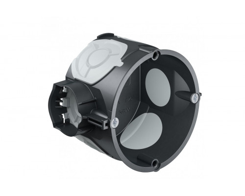 One-gang box ECON® 10, air-tight, with device screws, Depth 46 mm