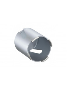 Diamond grinding head without dust extraction