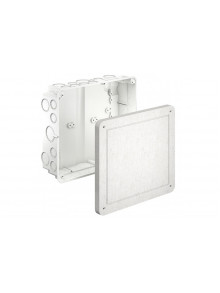 Universal installation housing with mineral fibreboard, 238 x 208 x 83 mm