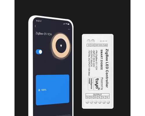 Dimmer de control PROLUM ZigBee; Wifi; TUYA; 15A; Seria: HomeLink