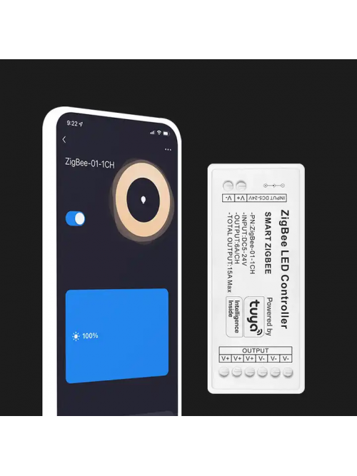 Диммер управления PROLUM ZigBee; Wi-Fi; TUYA; 15A; Series: HomeLink
