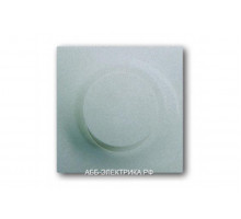 Светорегулятор нажимной 400Вт для л/н и эл.трансф-ов, цвет Серебро, ABB Impuls