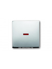 ABB BJE Сталь Клавиша 1-ая с подсветкой