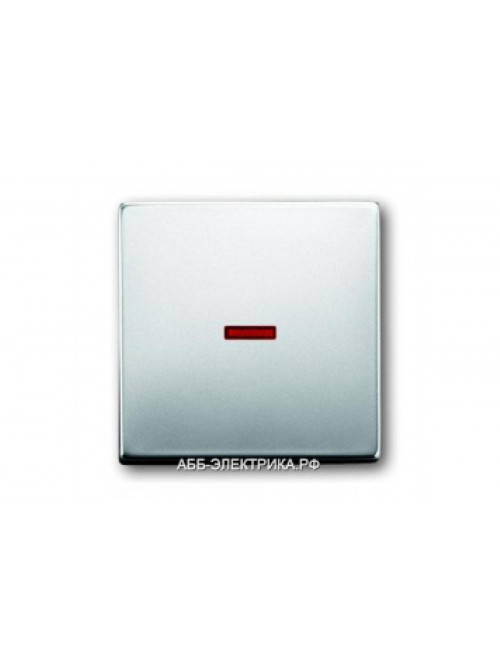 ABB BJE Сталь Клавиша 1-ая с подсветкой