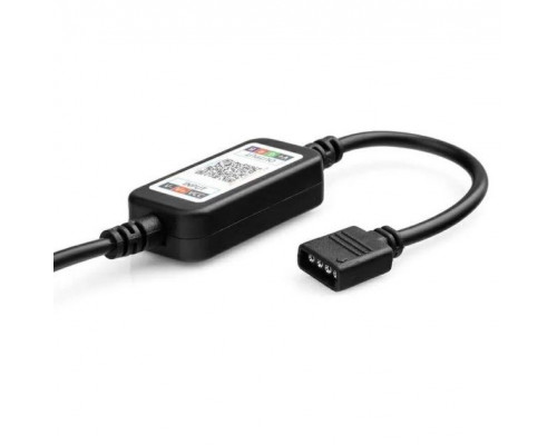 Mini controler RGB PROLUM (Bluetooth, negru, 6A)