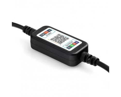 Mini controler RGB PROLUM (Bluetooth, negru, 6A)