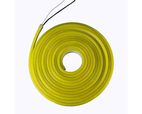 Светодиодный неон PROLUM™ 6x12, IP68, 12V, Series "FX", Желтый, PRO