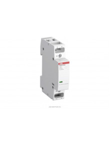 ABB Контактор ESB20-20N-01 модульный (20А АС-1, 2НО), катушка 24В AC/DC