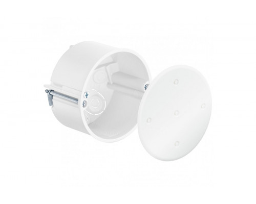 Junction box with universal VDE cover, Depth 50 mm, halogen-free
