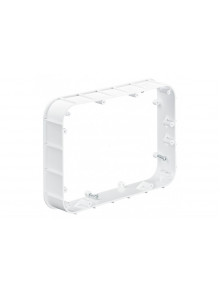 Extension pieces for extra-large flush-mounted junction boxes