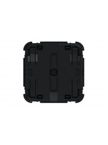 Busch-flexTronics Control Element for Switch/push button Single push button with Orientation light 1gang black - 63x63