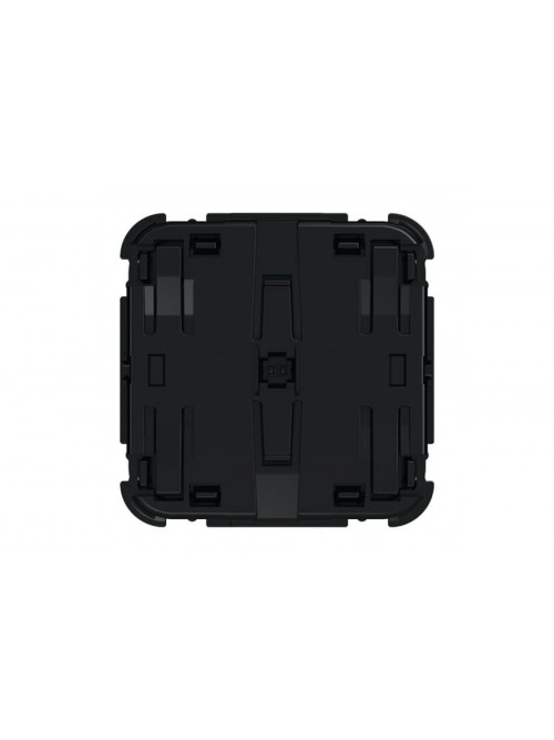 Busch-flexTronics Control Element for Switch/push button Single push button with Orientation light 1gang black - 63x63