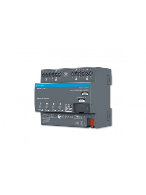 Busch-Jaeger – DA/M.4.210.2.11 DA/M.4.210.2.11 Dim actuator 4x210W, MDRC