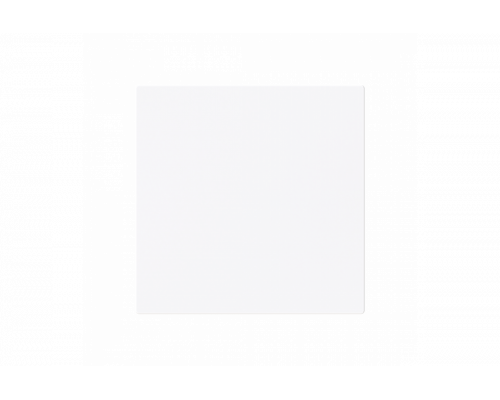 Cover plate with Hinged Lid Telecommunication inserts studio white - Busch-art linear