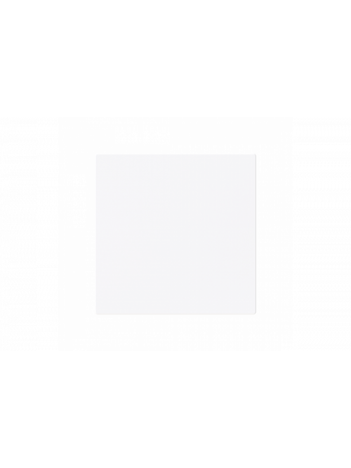 Cover plate with Hinged Lid Telecommunication inserts studio white - Busch-art linear