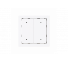 Rocker for Switch/push button Two-part rocker studio white - Busch-art linear