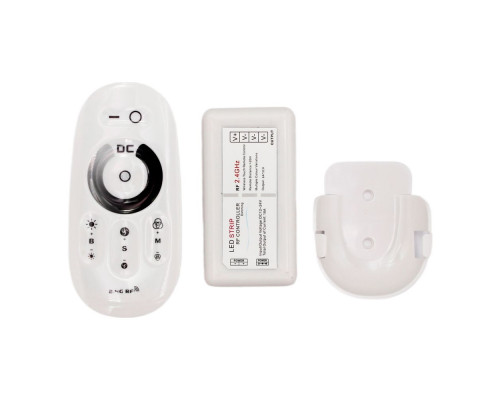 Dimmer PROLUM Touch RF 18A 2.4G alb (cu suport)