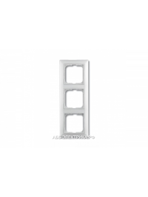 Рамка 3-ая (тройная), цвет Белый, ABB Basic 55